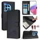 thumbnail image 5 of Funda tipo cartera FOXDOCK para Oneplus 12R 5G con soporte, ranuras, RFID, diseño de gato, 5 of 5