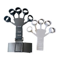 Ioensy - Ejercitador De Dedos Camilla Adultos Entrenador Fuerza Fortalecedor De Dedos Negro Y Gris