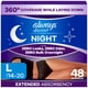 thumbnail image 1 of Pañales para adultos Always Discreet Night, talla L, 48 unidades, para mujer, 1 of 9