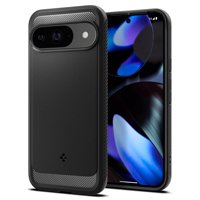 Funda Spigen Rugged Armor Para Pixel 9/Pixel 9 Pro (2024), Color Negro