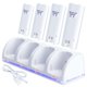 thumbnail image 1 of Base cargadora + 4 paquetes de batería para Nintendo Wii, blanca, 1 of 8