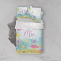 Milsleep - Juego De Cama Para Niñas Under The Sea