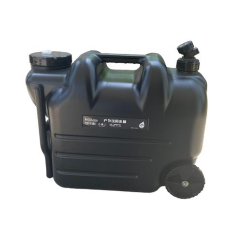 Magideal - Contenedor De Agua Con Ruedas, Con Grifo, Recipiente Para Beber, Jarra Para Almacenar Agua, Portador De Agua Para Senderismo, Picnic, Acampada Al Aire