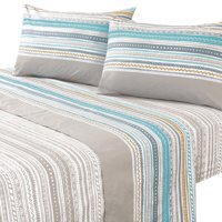 Mallorca - Juego De Sábanas T144 1,5 Plazas Karachi Beige