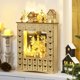 thumbnail image 2 of Calendario navideño de Adviento HOMCOM iluminado con 24 cajones, 2 of 9