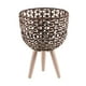 thumbnail image 5 of Soporte De Planta De Cesta Tejida Con Patas, Maceta Para Salón De Apartamento, 5 of 5