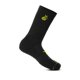 thumbnail image 1 of Calcetin Tilki Crew D4 Lehinde Negro/Amarillo Tenis Padel, 1 of 3