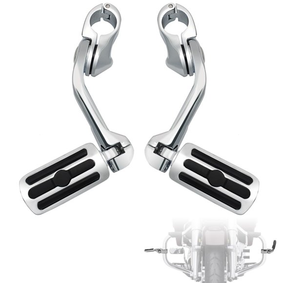 Apoyapiés FOVPLUE 32 mm Highway Cromado Ajustable #1