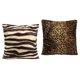 thumbnail image 1 of 2Pcs 45x45cm Animal Print Funda de almohada Leopard Zebra Sofa Car Cojín cubierta A, 1 of 5