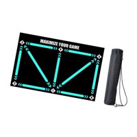 Ioensy - Esterilla De Entrenamiento De Fútbol Esterilla De Fútbol Antideslizante Equipo De Entrenamiento De Pisadas De Fútbol