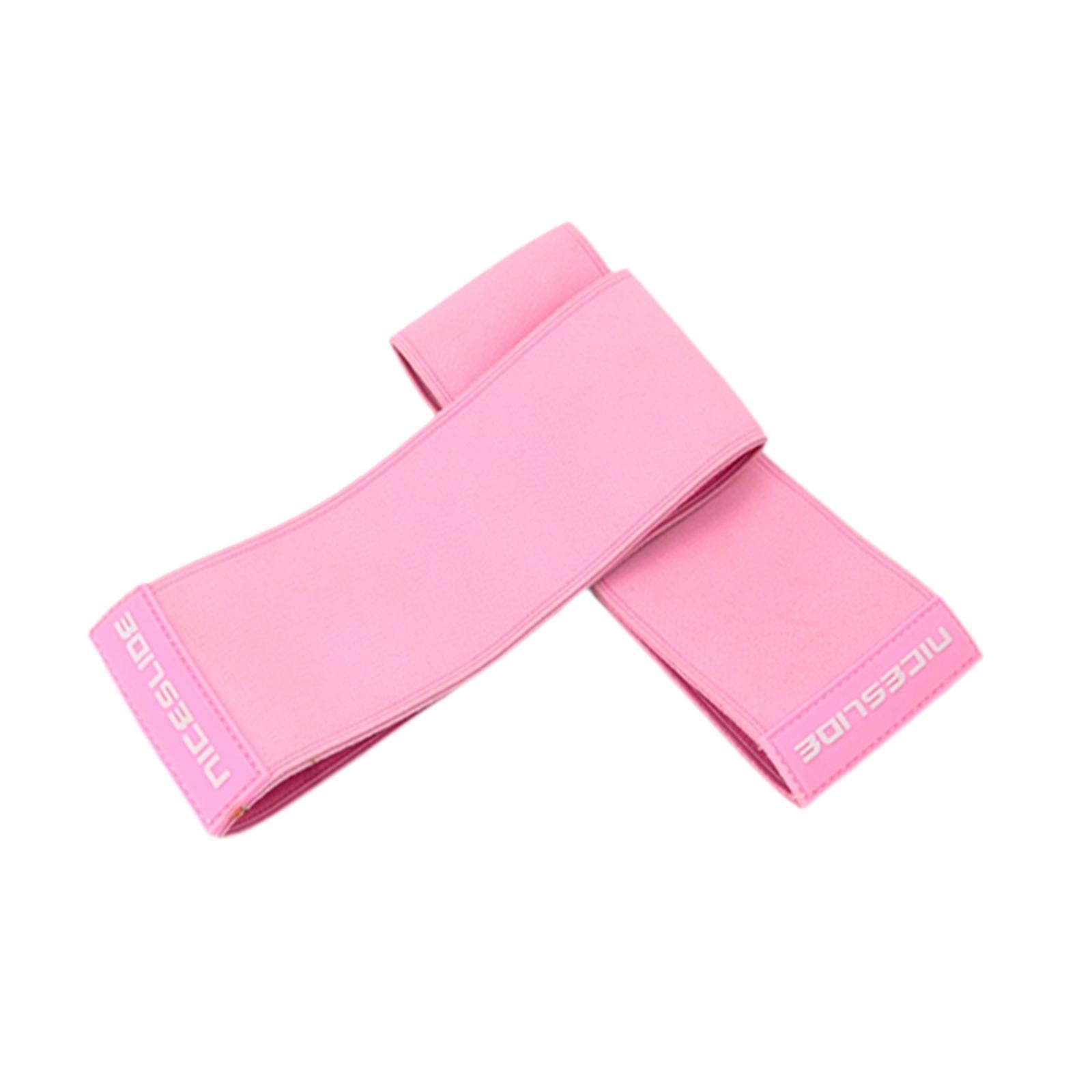 Magideal - 1 Par De Fundas Para Botas De Skate Antiarañazos, Protección Portátil Para Patines, Cubiertas Elásticas Para Botas Para Patinaje Artístico, Cubierta P Rosa L