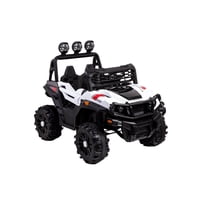 Camioneta Eléctrica Suv Todo Terreno Explorer Blanco Bebesit