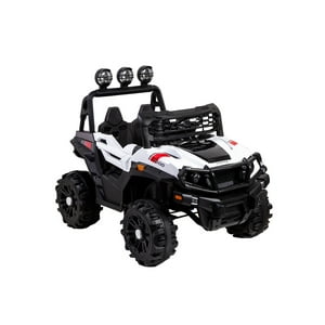 Camioneta Eléctrica Suv Todo Terreno Explorer Blanco Bebesit