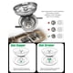 thumbnail image 2 of Colador para fregadero HIGHCRAFT de acero inoxidable de 8,25 cm, 2 of 9