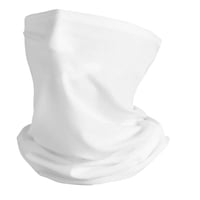 Magideal - Pañuelo Tipo Bandana, Cubrebocas Con Orejeras, Tejido De Poliéster, Resistente Al Viento, Protección Solar Y Antipolvo Para Fiestas Y Raves, Cómodo. Blanco