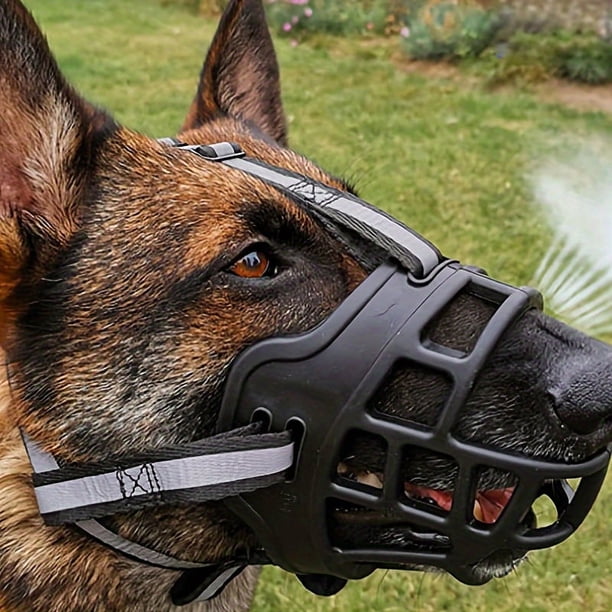Dog Muzzles Adjustable Breathable Biting Chewing Barking Training Dog Mask For Small Medium Large Dogs, Safety Mouth Dog Muzzle For Small Medium Large Dogs