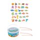 thumbnail image 3 of Juego De Pesca Juego De Juguetes Juego De Imaginación Juego De Captura De Peces Portátil Para Bebés Niños 31 Peces + 2 Cañas + Cubo, 3 of 5