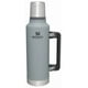 thumbnail image 1 of Botella de boca ancha Stanley Classic con aislamiento al vacío de 2 litros, color plateado, 1 of 3