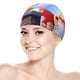 thumbnail image 5 of Capitán Calzoncillos Gorro de Natación de Licra, Gorro de Baño de Tela Cómoda, Gorro Elástico Antideslizante para Hombres, Mujeres y Niños, 5 of 6