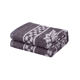 thumbnail image 1 of Manta y frazada térmica borde satinados, color gris, 1 of 3