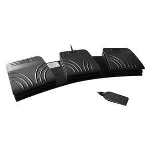 Bothyi - Pedal De Pie Usb Para Pc, Interruptor De Pie Triple, Pedal De Juego Para Pc, Portátil Y Ratón