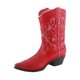 thumbnail image 5 of Jarrón De Resina Con Forma De Bota De Vaquera, Bonito Jarrón De Flores Secas Para Estantería De Libros De Granja, Color Rojo, 5 of 5