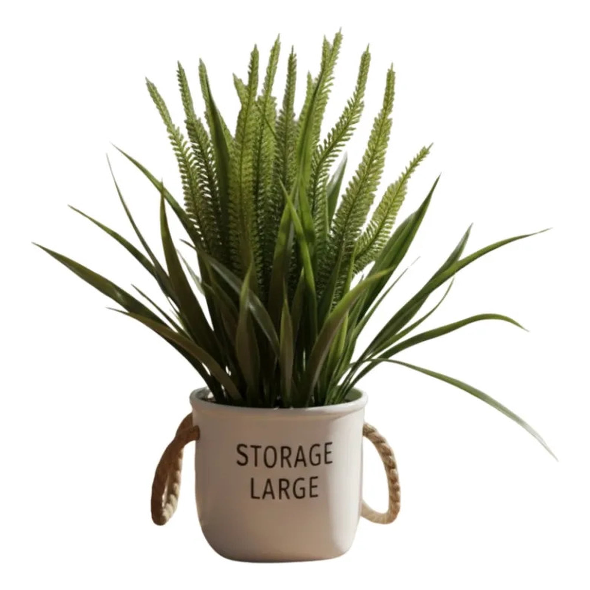 Genérico - Planta Artificial Decorativa Follaje Silvestre Realista Jhn