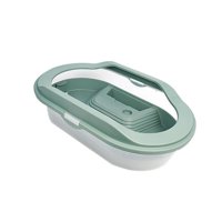 Ioensy - Portador De Reptiles Para Tanque De Tortuga Pequeño Desmontable Para Caracol, Cangrejos Ermitaños, Tortuga Verde