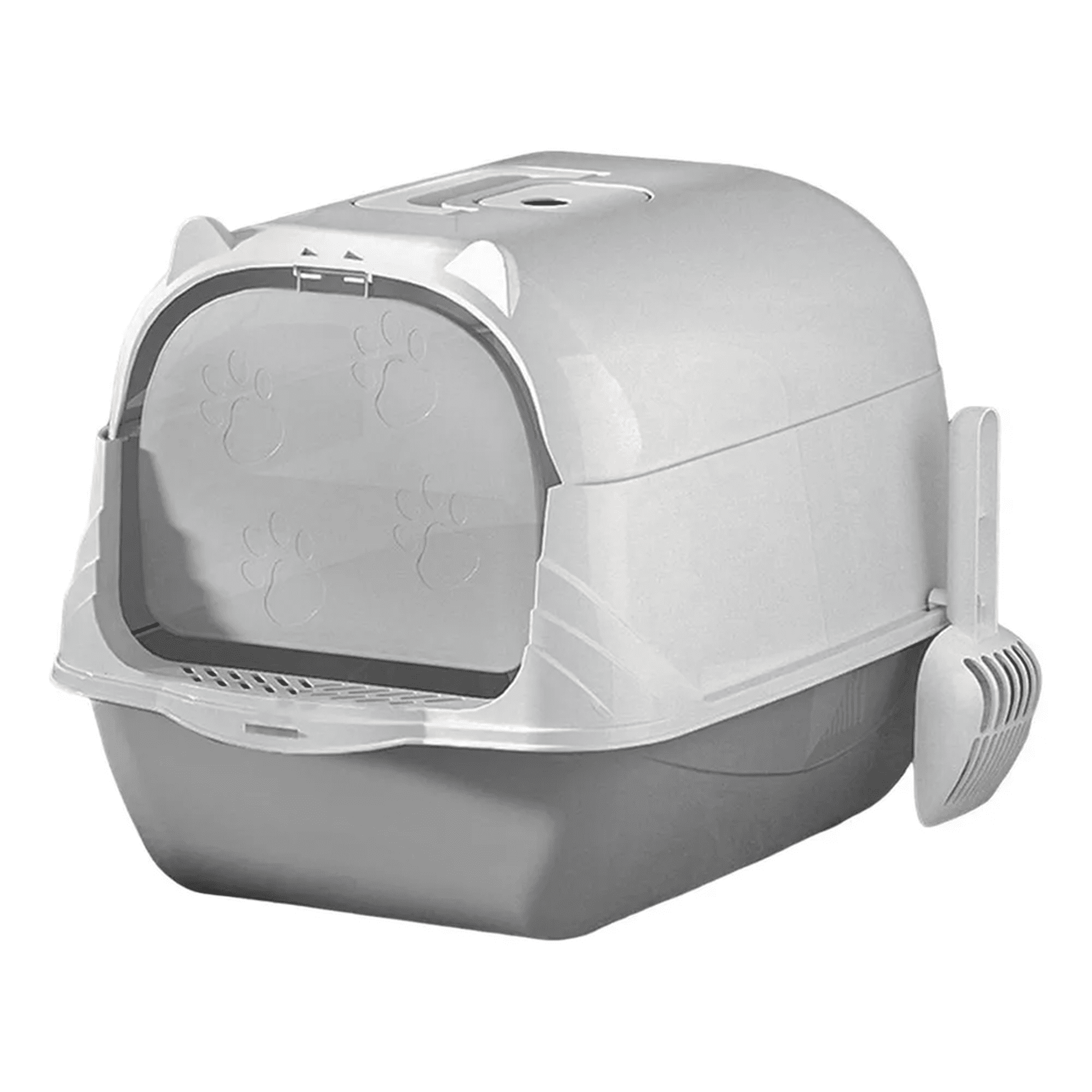 Arenero De Gatos Bandeja Sanitaria Xl Baño De Mascota Lindo