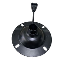 Magideal - Heces De Barra, Silla, Asiento, Base Giratoria, Placa Base, Marco De Metal Ajustable, Accesorios Resistentes Con Manija De Elevación, Piezas De Repues Diámetro 16Cm