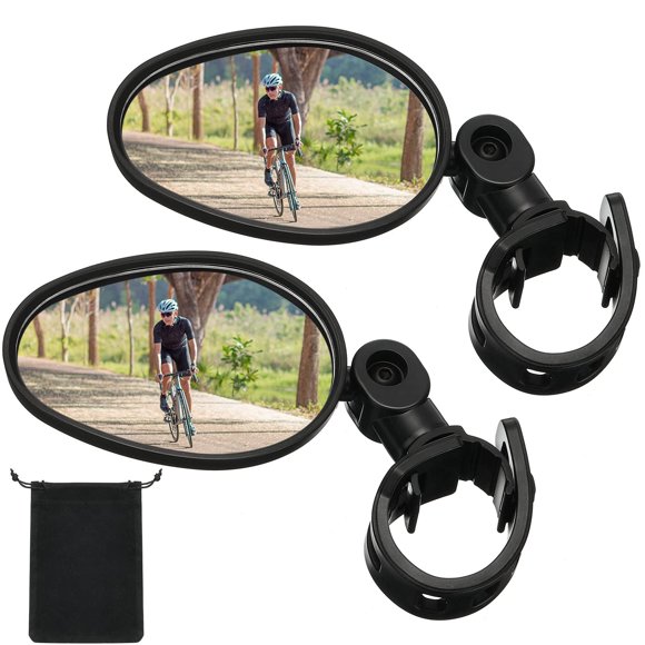 Espejo de bicicleta Hestya ajustable 360 grados para bicicleta de carretera de montaña