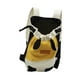 thumbnail image 2 of Pet Cat Carrier Backpack Chest Bag Con Correa Para El Hombro Ajustable Para Senderismo M Blanco Amarillo, 2 of 5