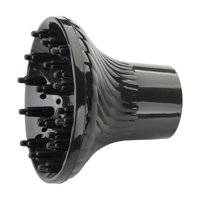 Ioensy - Difusor De Cabello Accesorio Difusor Universal Para Cabello Rizado Y Ondulado Portátil Negro