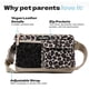 thumbnail image 2 of Riñonera Cleverpup Leopardo Manos Libres 28 × 18 × 5 cm, 2 of 7