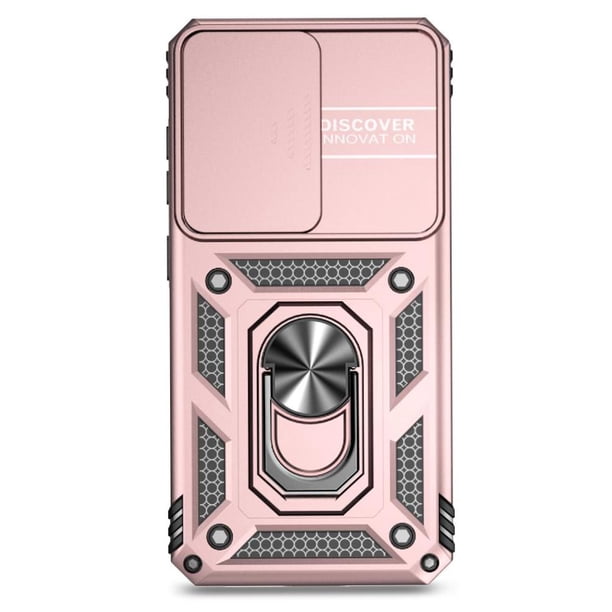 Estuche GANGXUN para Samsung Galaxy S25 Plus, soporte giratorio 360°, estilo mecánico y magnético