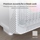 thumbnail image 3 of Gabinete PC Montech X5 ATX Mid-Tower Blanco con Ventiladores ARGB, 3 of 8