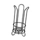 thumbnail image 2 of Estante De Almacenamiento De Pañuelos, Soporte Para Papel Higiénico, Soporte Para Cocina, Estilo Rústico, Baño, Color Negro, 2 of 3