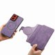 thumbnail image 2 of Funda Billetera Magnética para Motorola Moto G Stylus 5G 2024 Soporte Tarjetas Desmontable Morado, 2 of 6