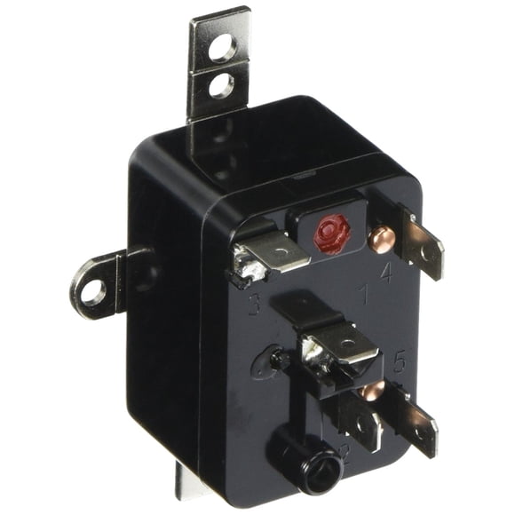Relé Emerson 90-293Q con Ventilador Enclausurado SPDT Rojo Ladrillo