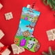 thumbnail image 4 of Pet Simulator Tema: Calcetines de Navidad, fino lino blanco para colgar en escaleras y chimenea, decoración navideña para el hogar, regalo de Navidad. 45cm × 32cm, 4 of 5