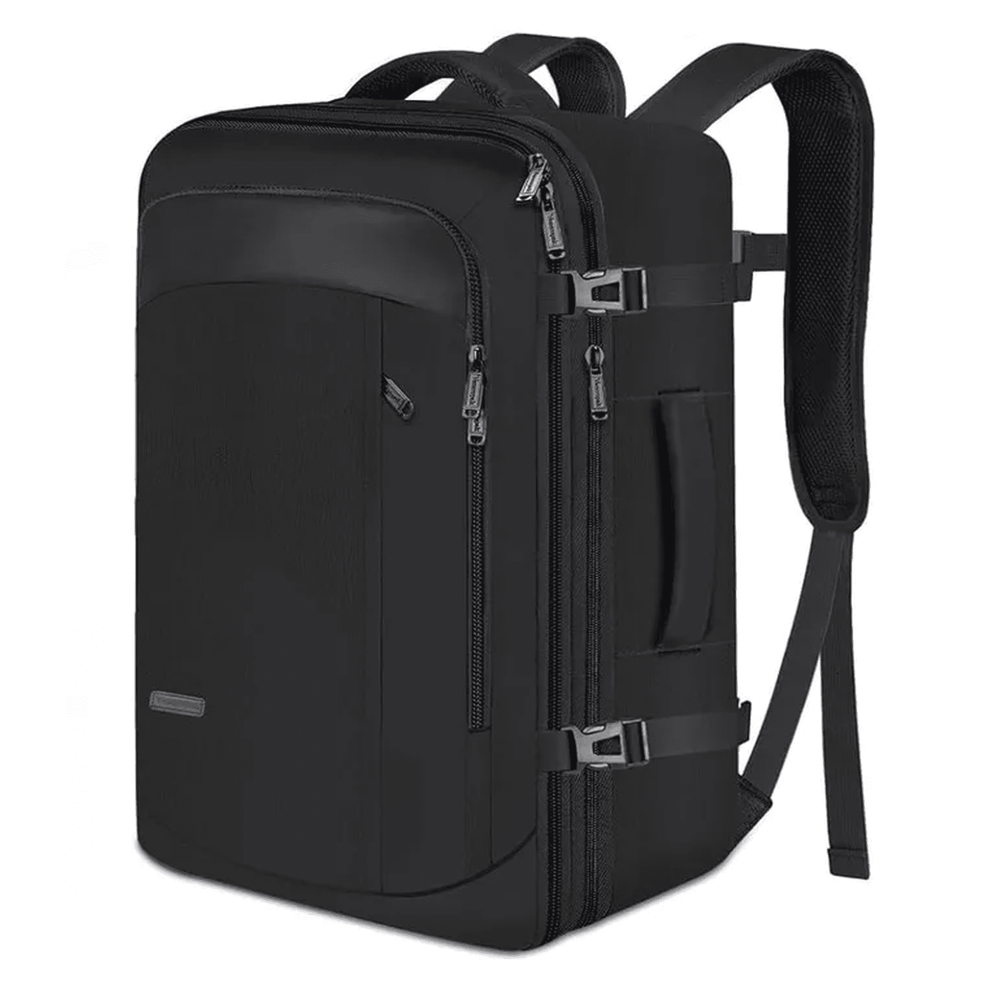 Genérico - Mochila De Viaje Vancropak 1215 Impermeable Expandible Antirrobo 40l Negro
