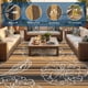 thumbnail image 4 of Alfombra Garvee 152 x 203 cm para exteriores, impermeable y reversible, 4 of 7