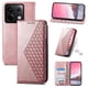 thumbnail image 3 of Funda Flip FOXDOCK para Xiaomi Redmi Note 13 Pro 5G , Estilo Billetera con Diseño Rombo, Correa de Mano y Soporte, Uso Diario, 3 of 6