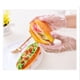 thumbnail image 3 of 100 guantes desechables grandes de plástico transparente para limpieza de cocinas domésticas y restaurantes., 3 of 8