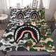 thumbnail image 1 of Bape Shark Camo 3-Piece Bedding Set Warm And Comfortable Soft Duvet Cover Bed Set for Boys Girls Kids Adult Bedroom All Season, 1 of 5