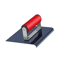 Magideal - Herramienta De Acabado De Acero Inoxidable Para El Paseos De Enlaces A Mano De Hormigón Para Enlucir Estuco , 15.2Cmx15.2Cmx7Cm