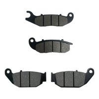 Genérico - Pastillasfreno Delanteras Y Traseras Honda Crf 250L Japonés