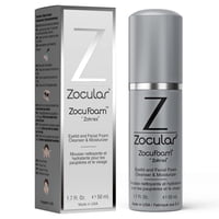 Limpiador De Párpados Zocular Zocufoam, Exfoliante Espumoso, 50 Ml