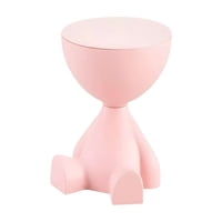 Genérico - Mesa Elegante De Arrimo Rosa