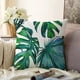 thumbnail image 2 of Funda de Cojín 45x45 cm Hojas Tropicales Monstera Intensa, 2 of 7
